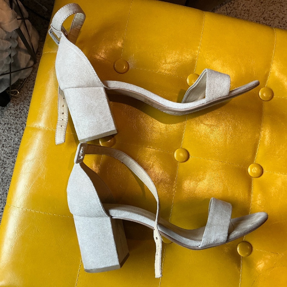 Suede sandals